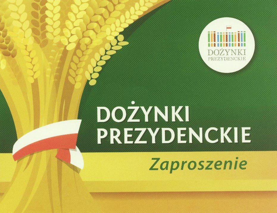 Dożynki - zaproszenie Dożynki - zaproszenie